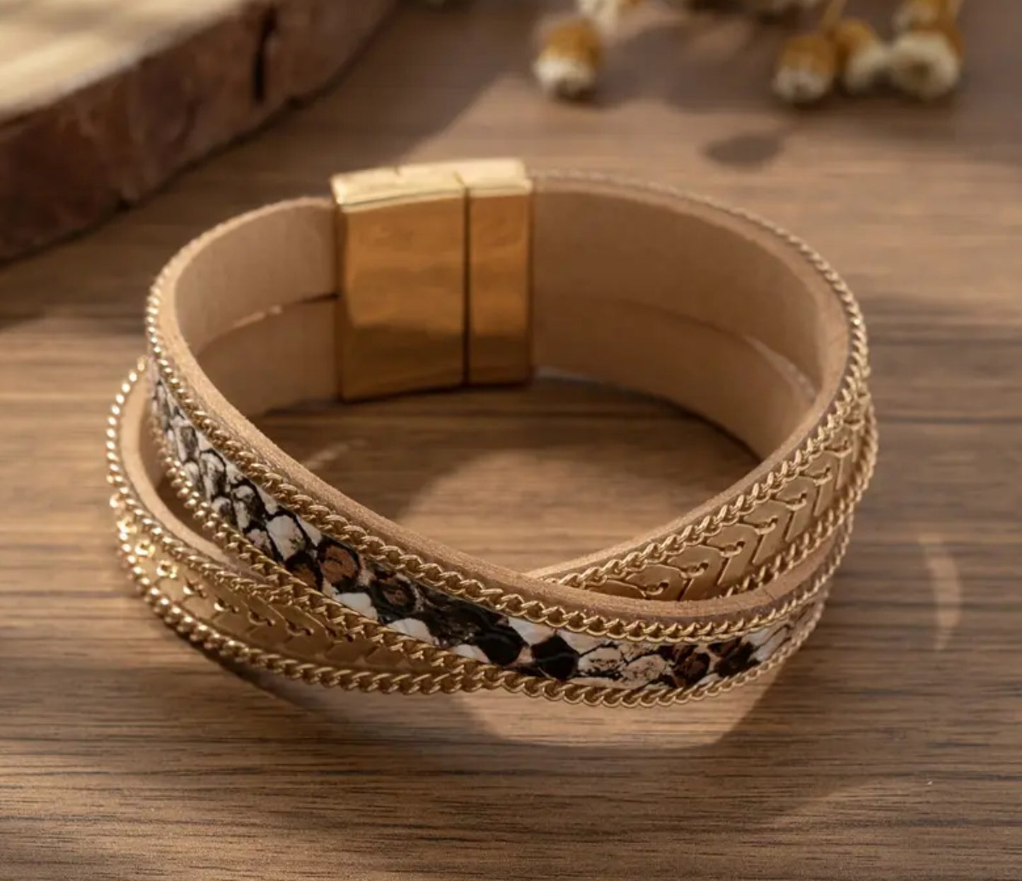 Leopard Print Bracelet