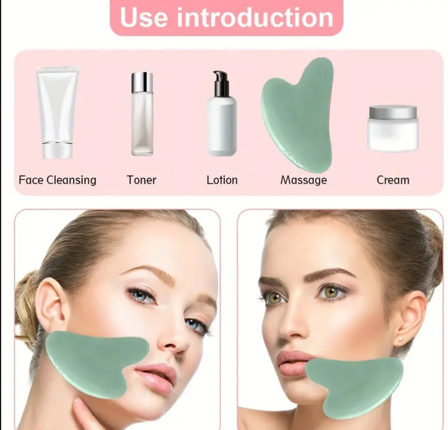 Heart Shape Gua Sha Stone