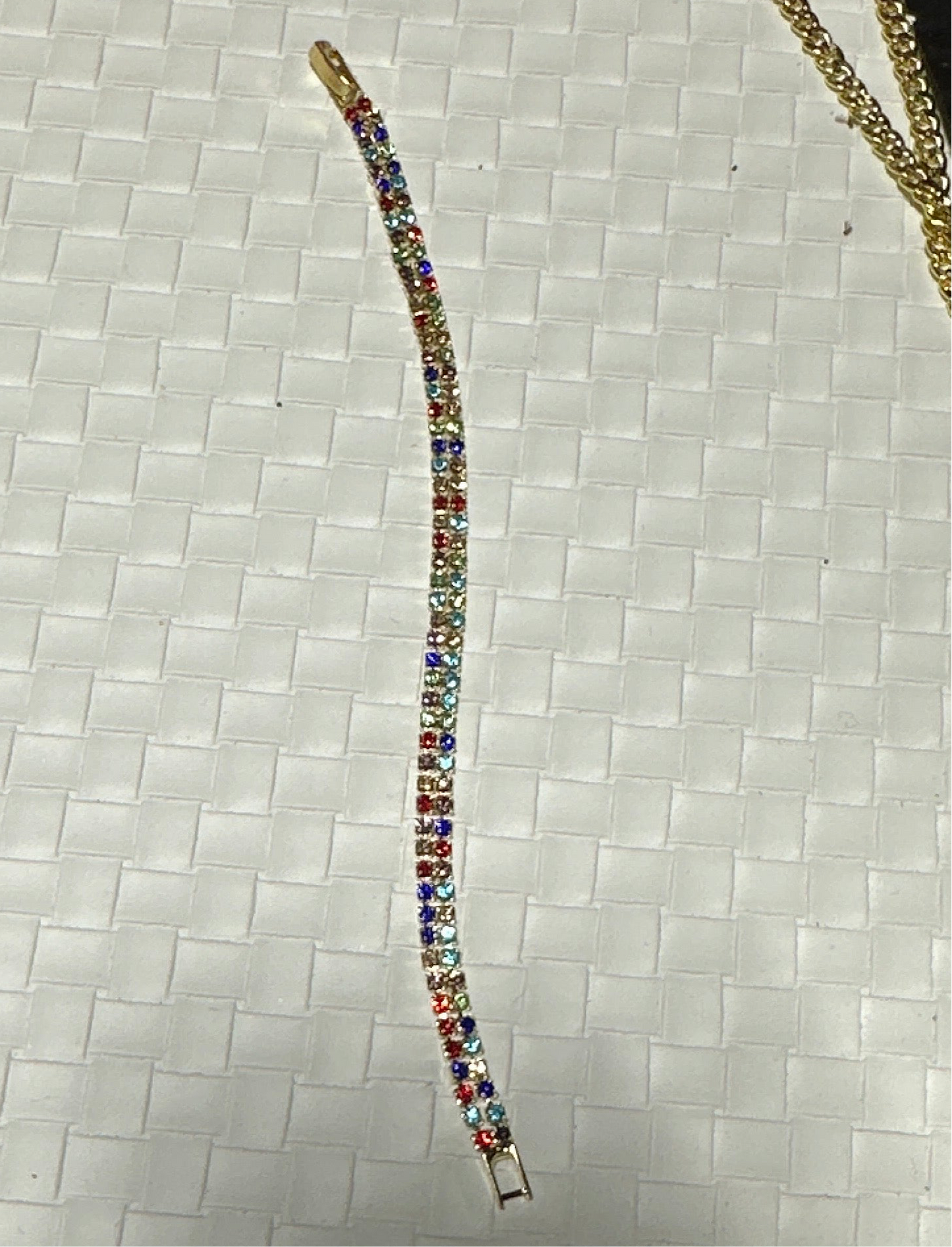 Multicolor Tennis bracelet