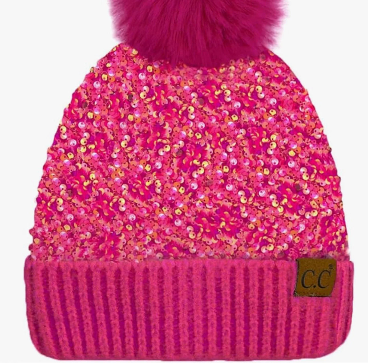 Funky winter beanie