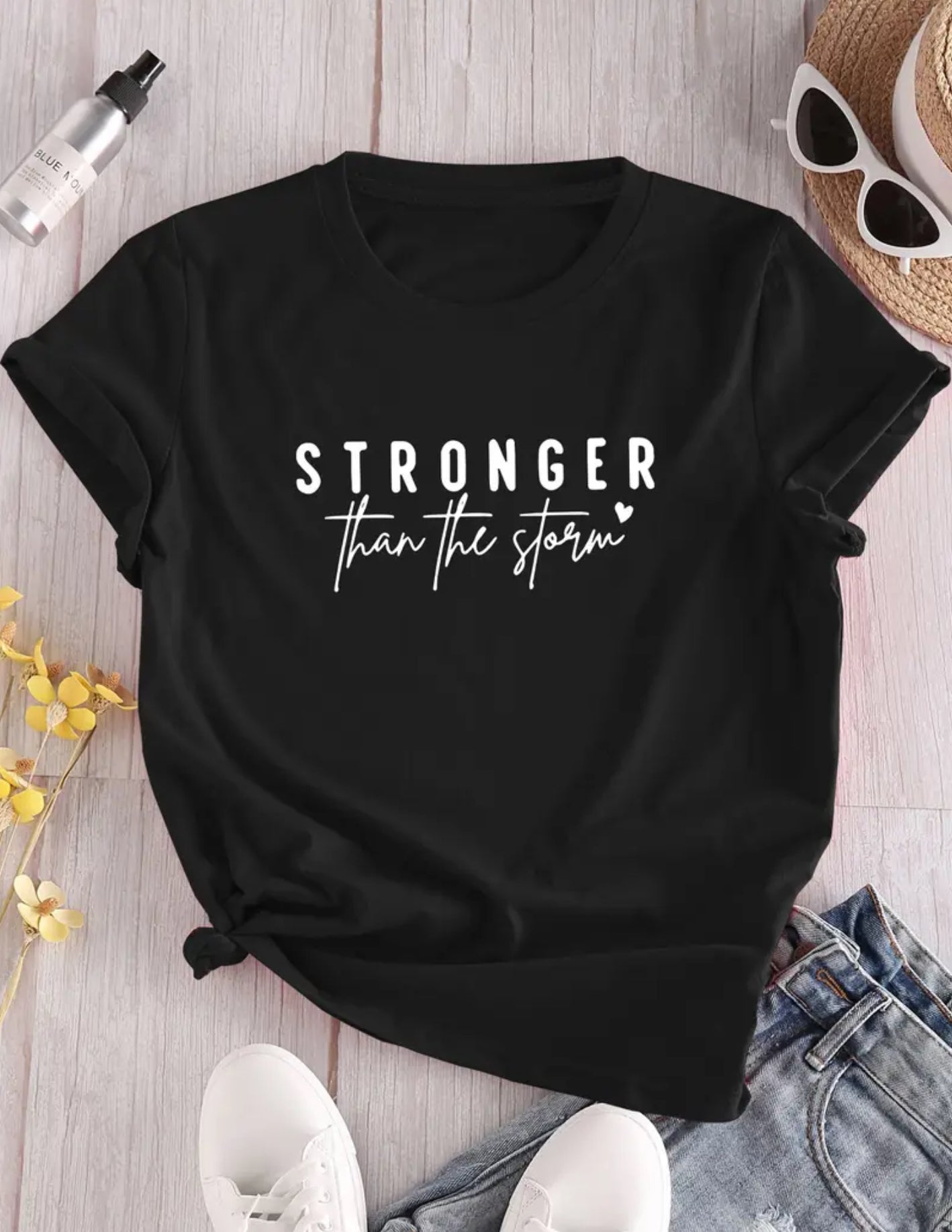 STRONGER. THAN. THE. STORM. BLACK