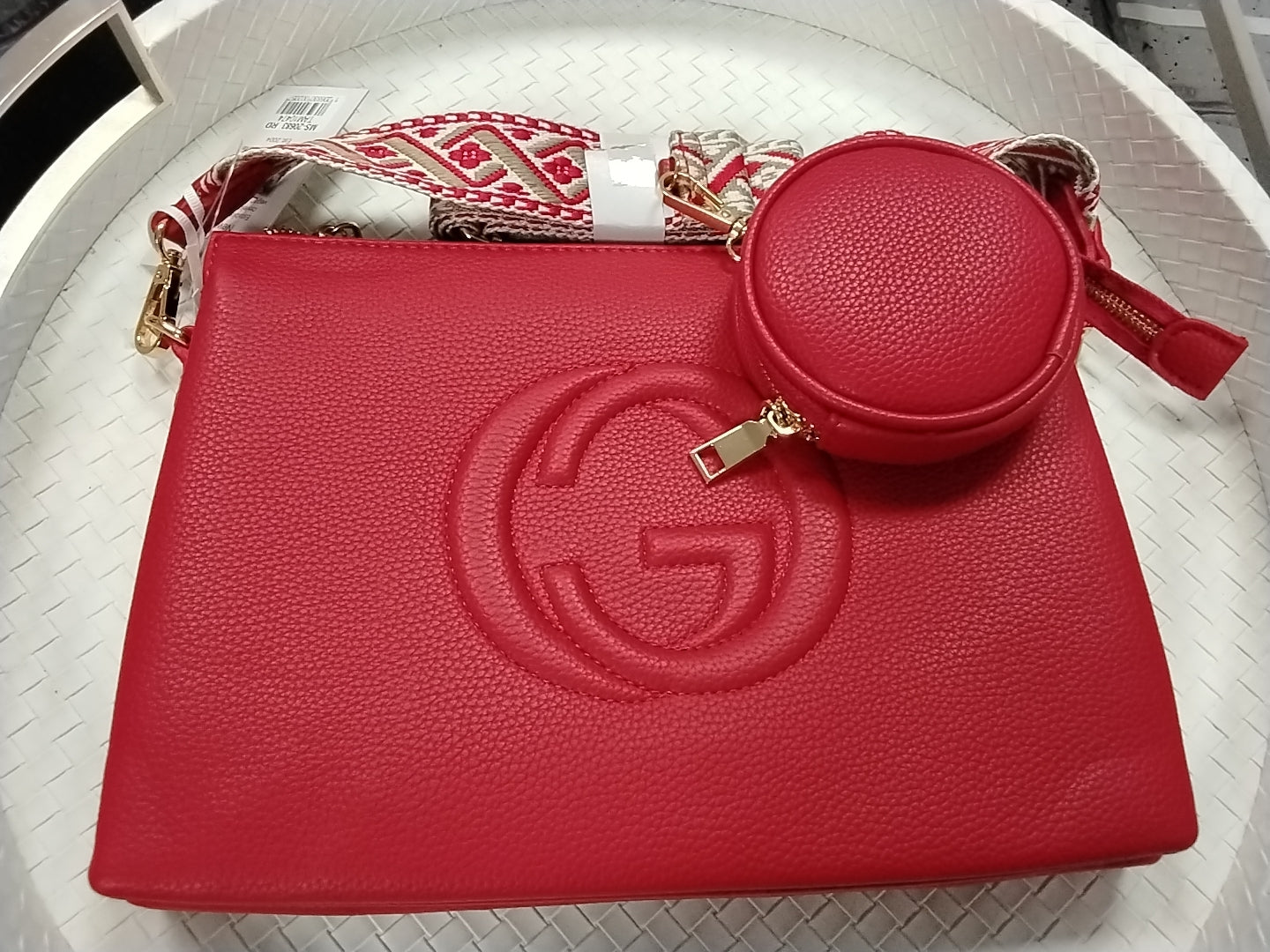 Fashion crossbody with pouch