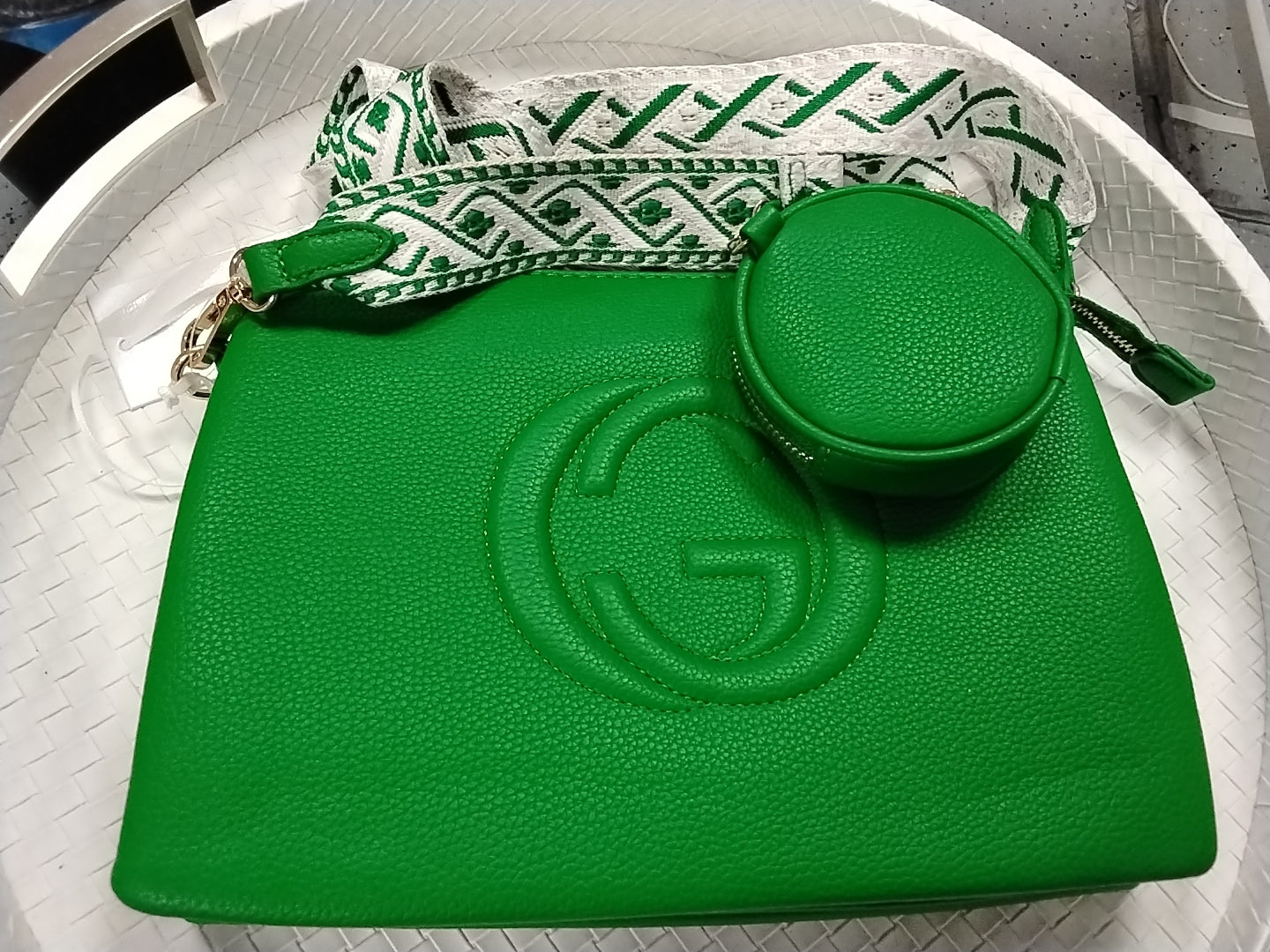 Fashion crossbody with pouch