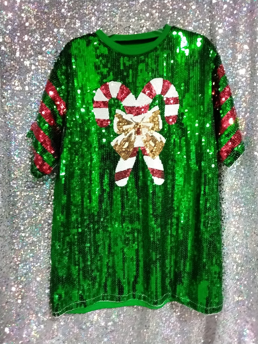 Candy cane green -