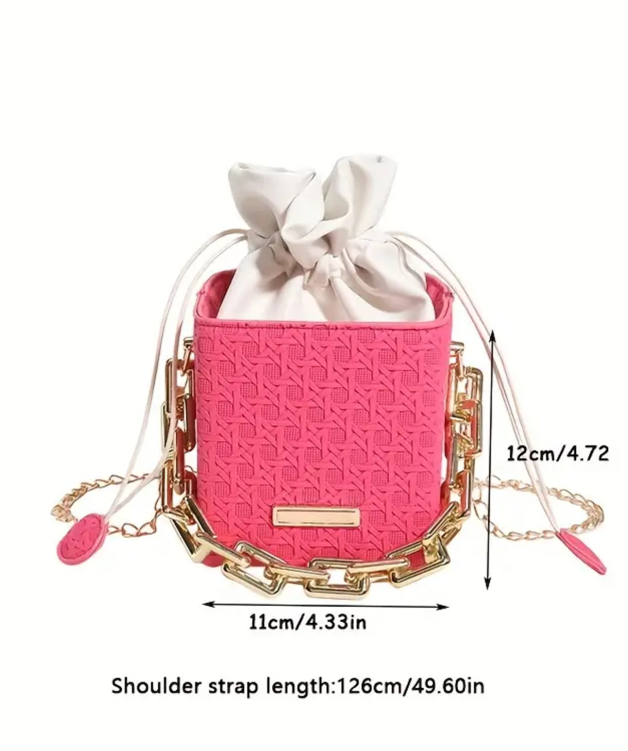 Crossbody Bucket Bag