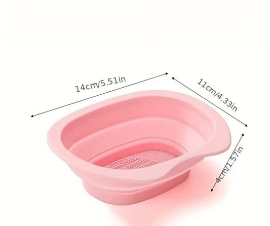 Bucket brush cleaner