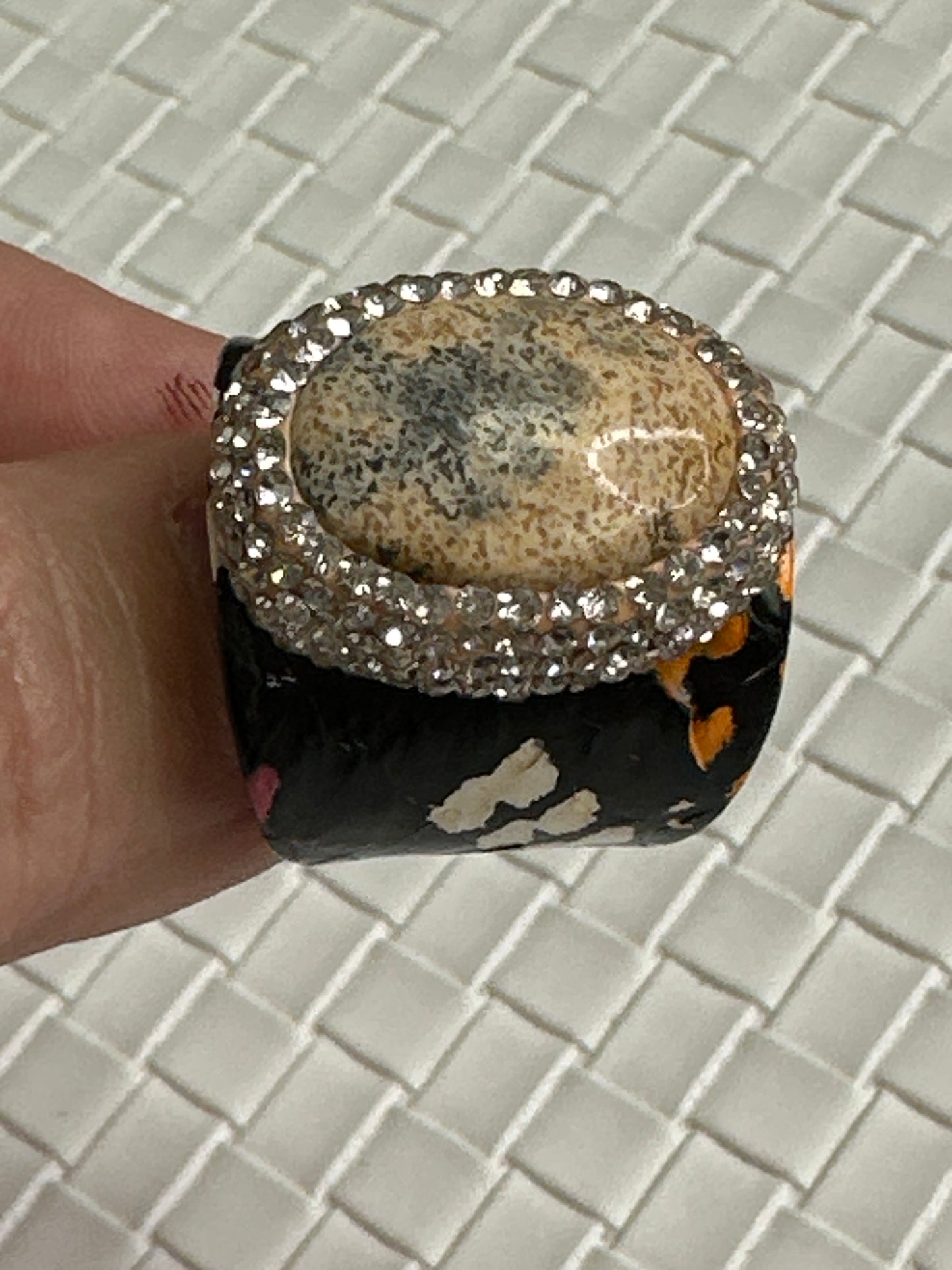 Animal Print Ring -5