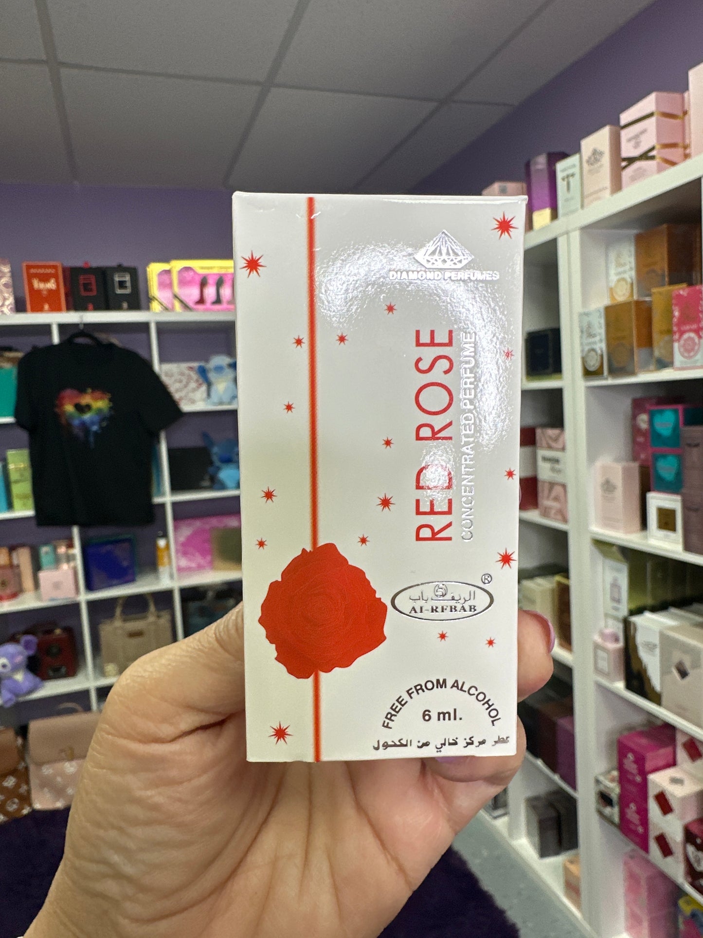 Red roses perfume oil