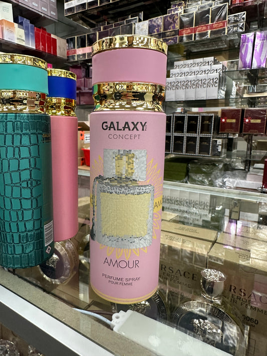 Galaxy concept, body spray perfumes