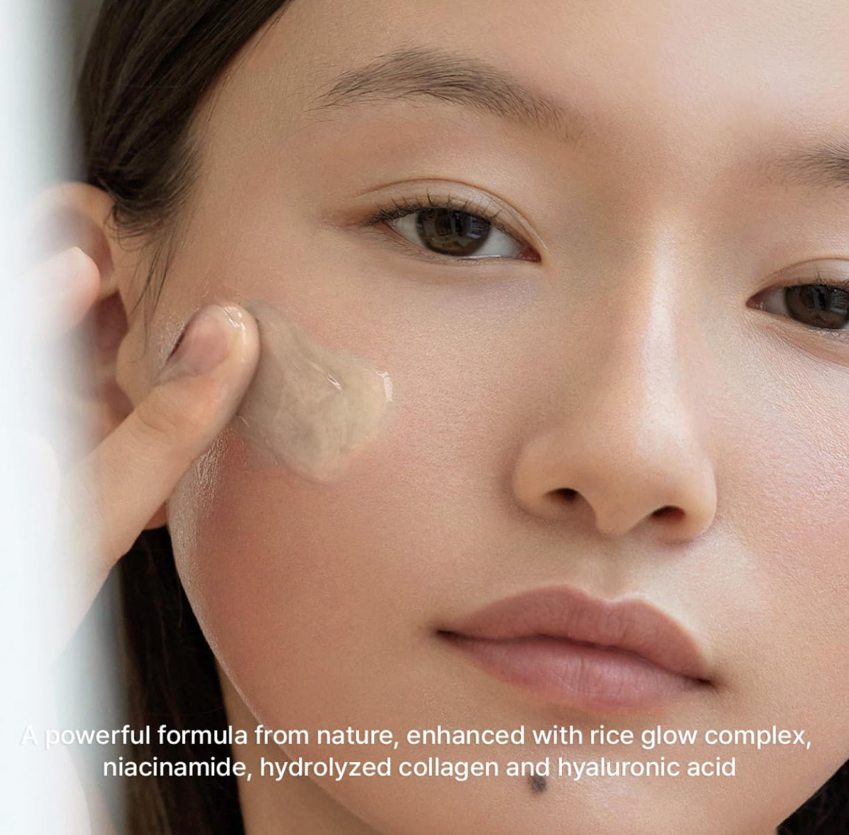 Rice Mucin Overnight Glow Face Mask Serum 30, 1.76 oz, Plumps Skin with Hyaluronic Acid