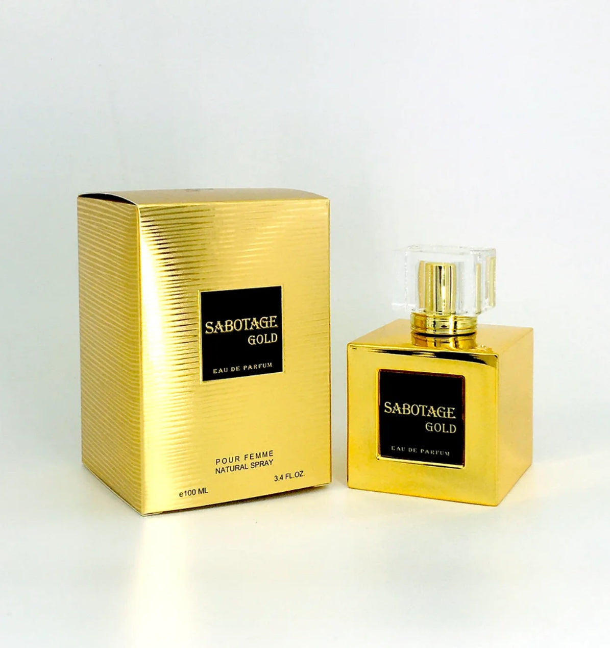 Sabotage Gold 100ml EDP.