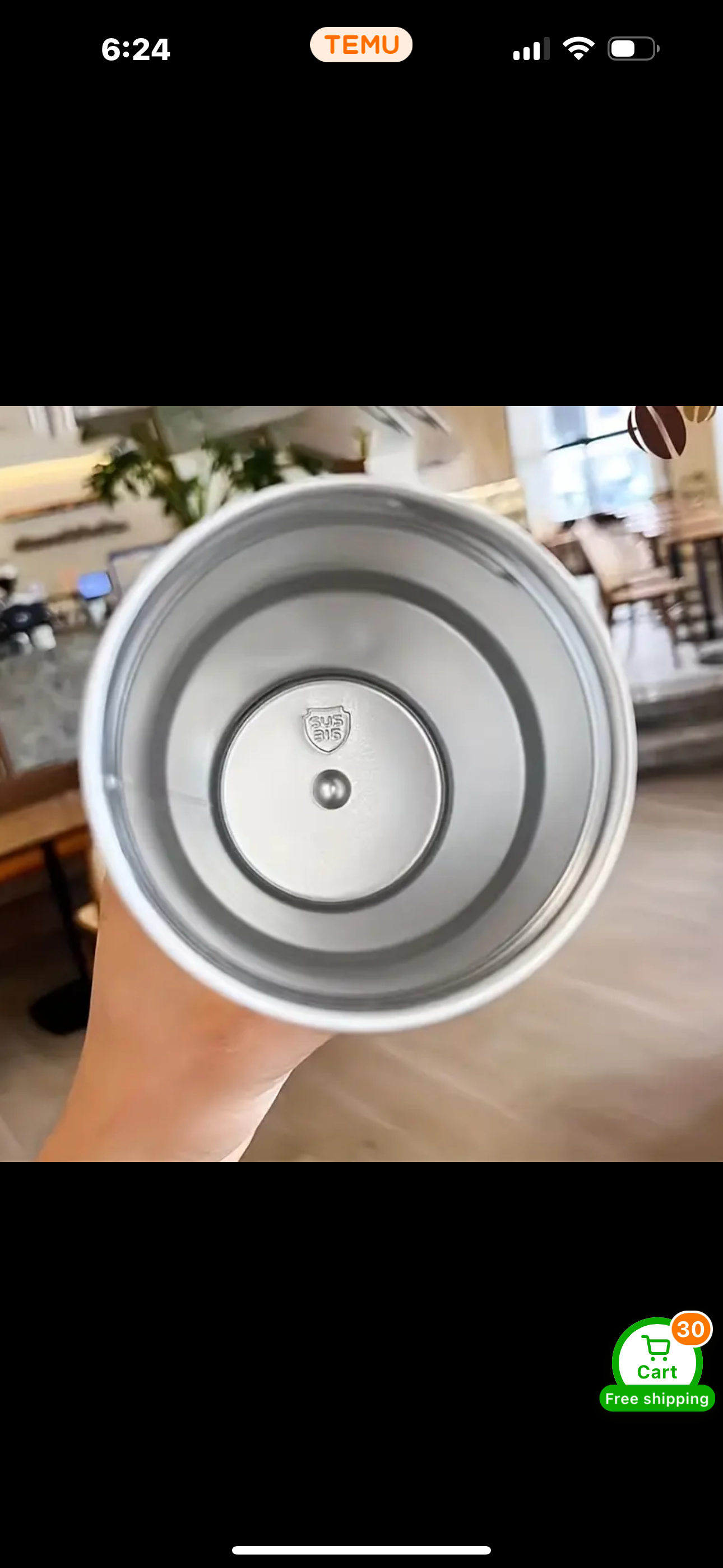 Stainless Steel Insulated Coffee Travel Mug,