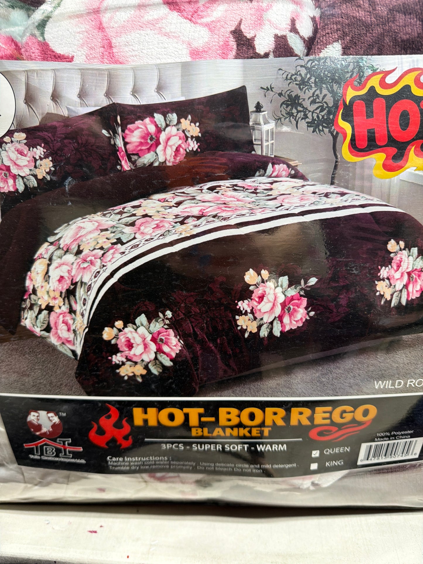 Barbara BORREGO 3PC BEDSPREAD - Queen