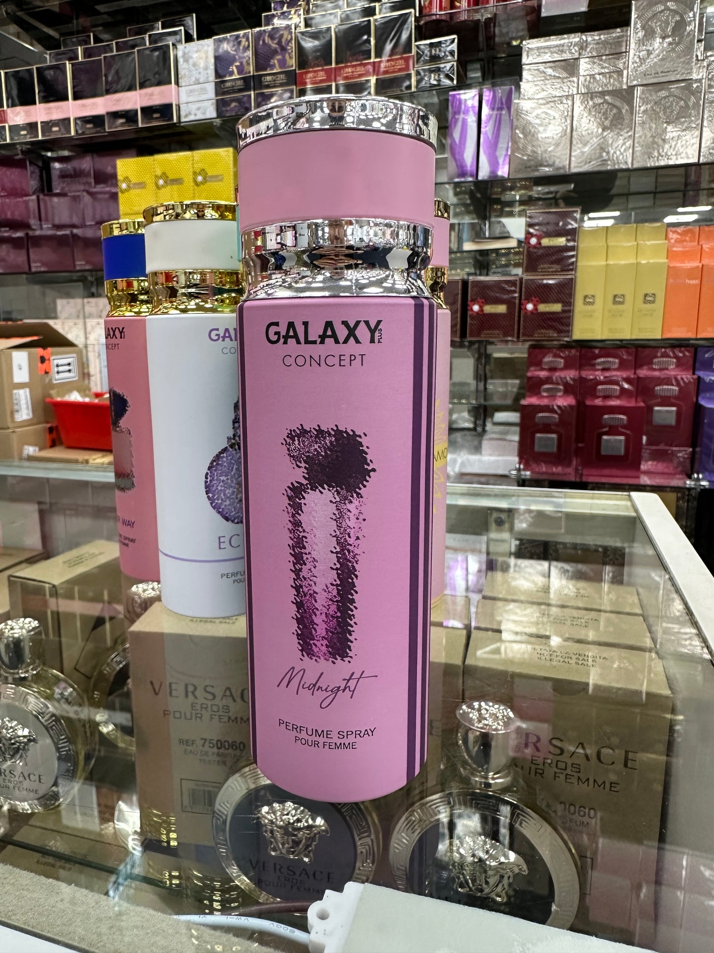 Galaxy concept, body spray perfumes