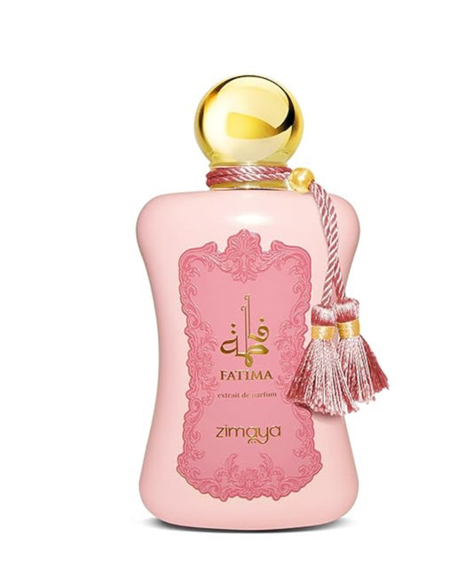 Zimaya Fatima Pink Pour Femme Extrait de Parfum, 3.4 oz