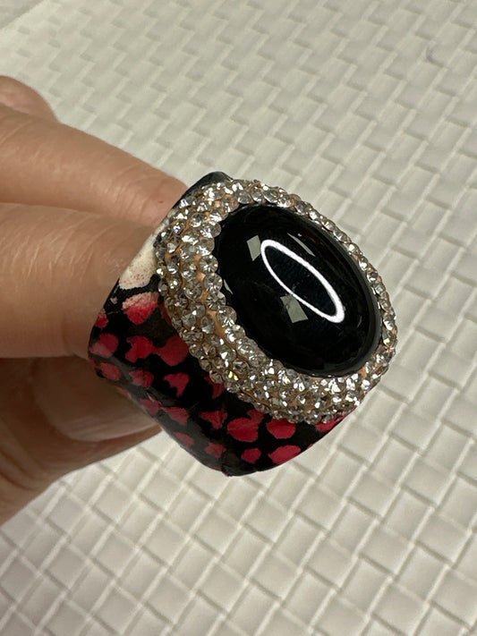 Animal Print Ring -1