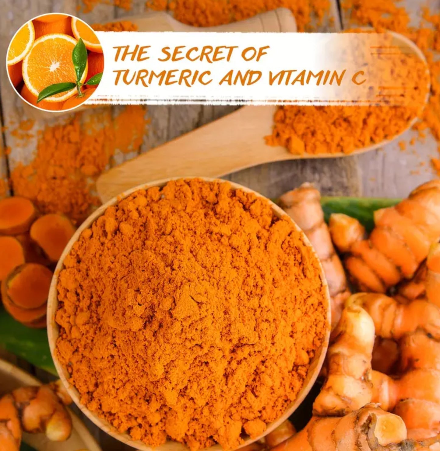 Vitamin C & Tumeric Clay Mask