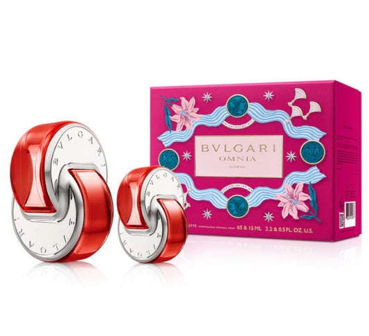 Bvlgari Omnia Coral by Bvlgari 65ml EDT 2 Piece Gift Set
