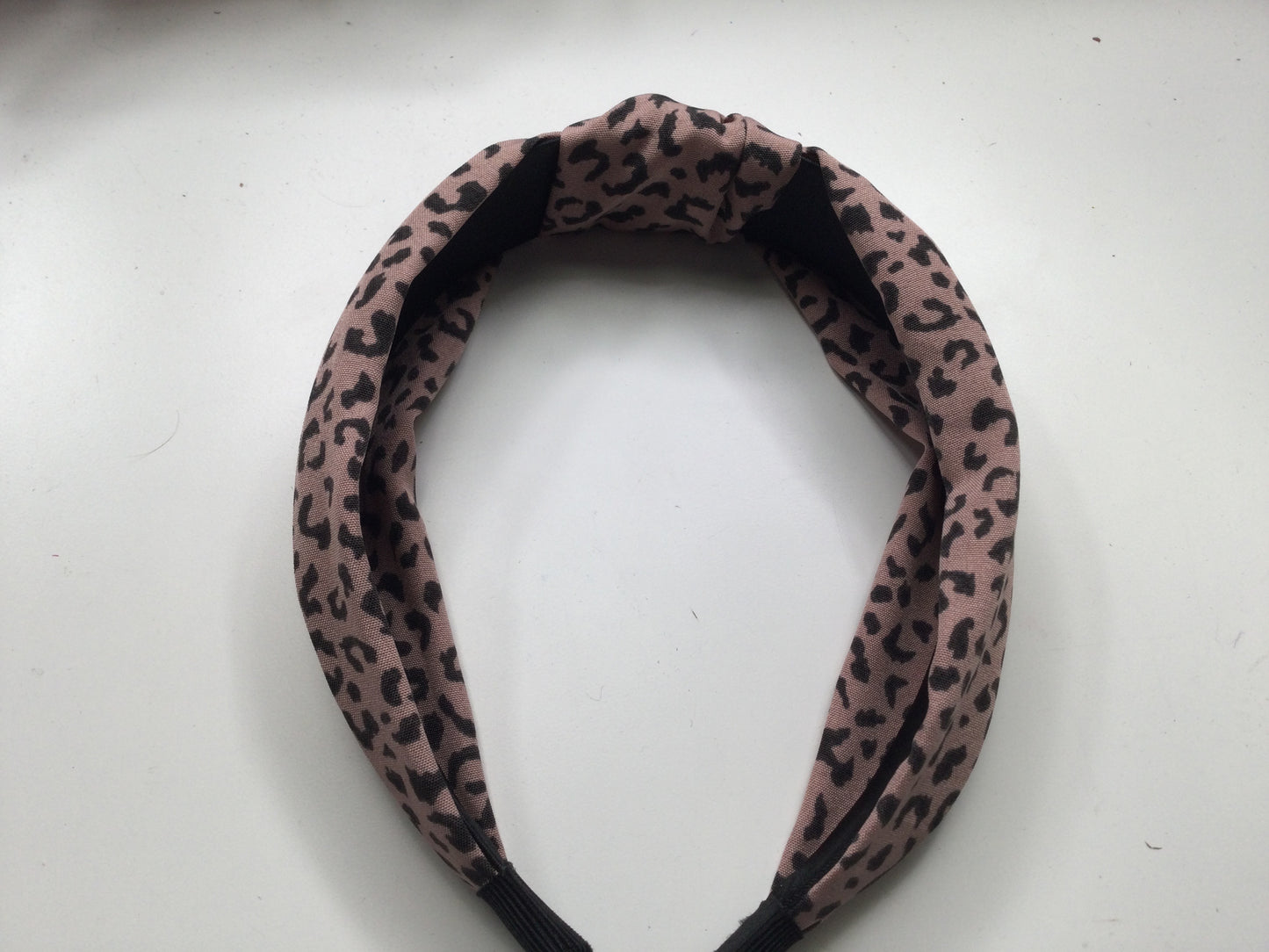 Leopard print headband
