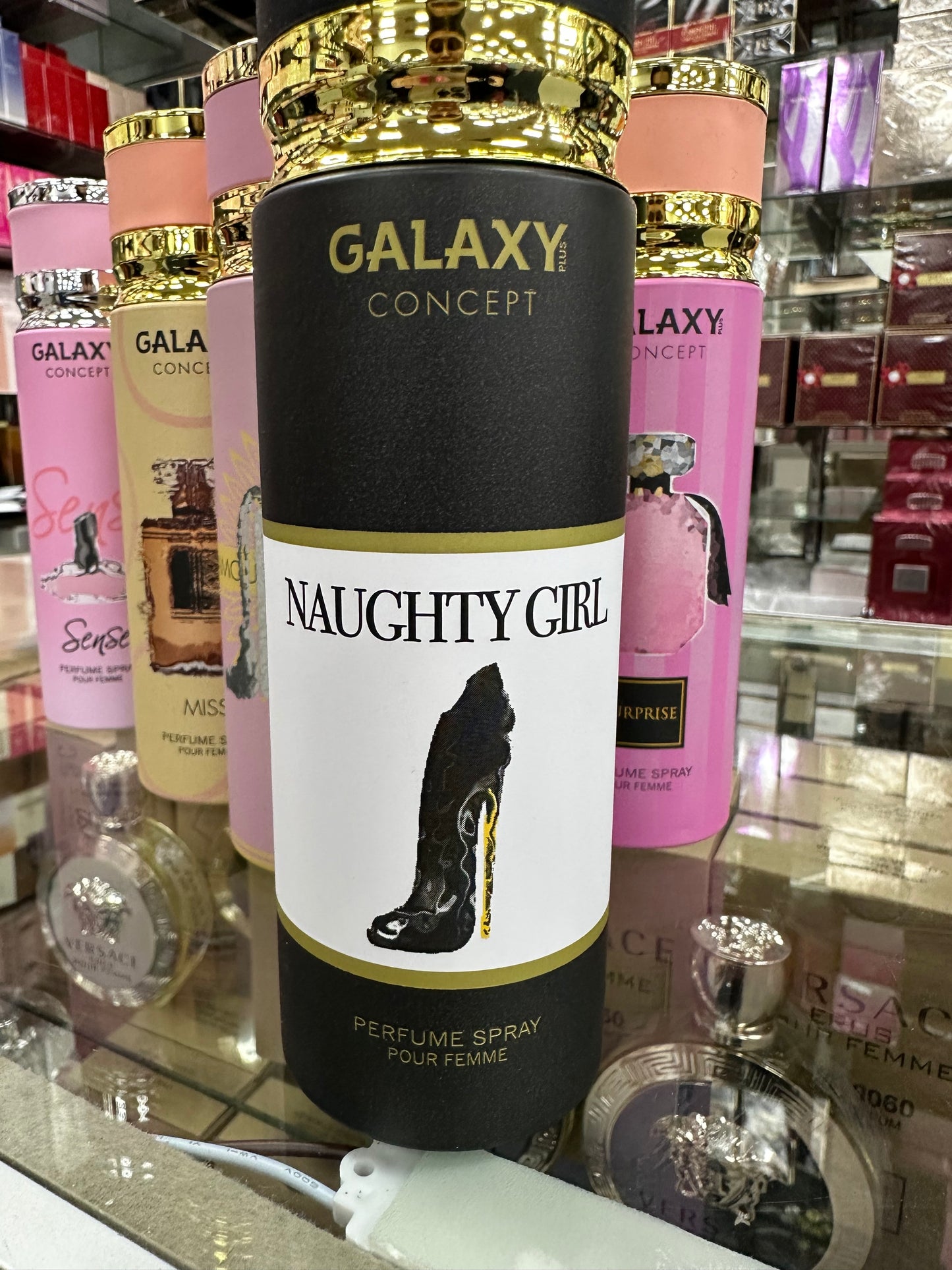 Galaxy concept, body spray perfumes