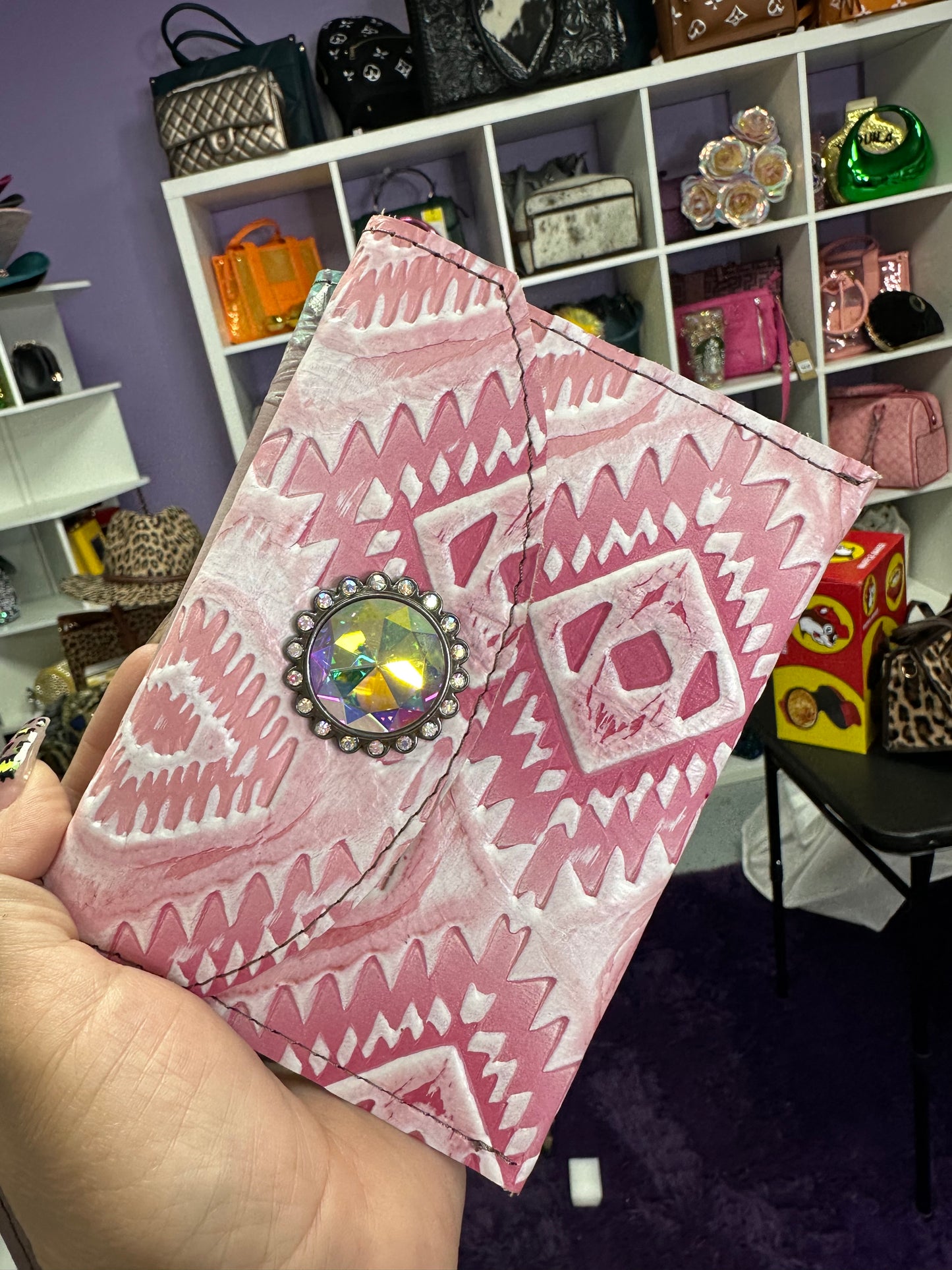 Arizona Pink Dallas Mini Wallet