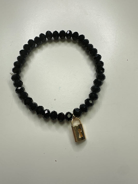 Black lock Bracelet