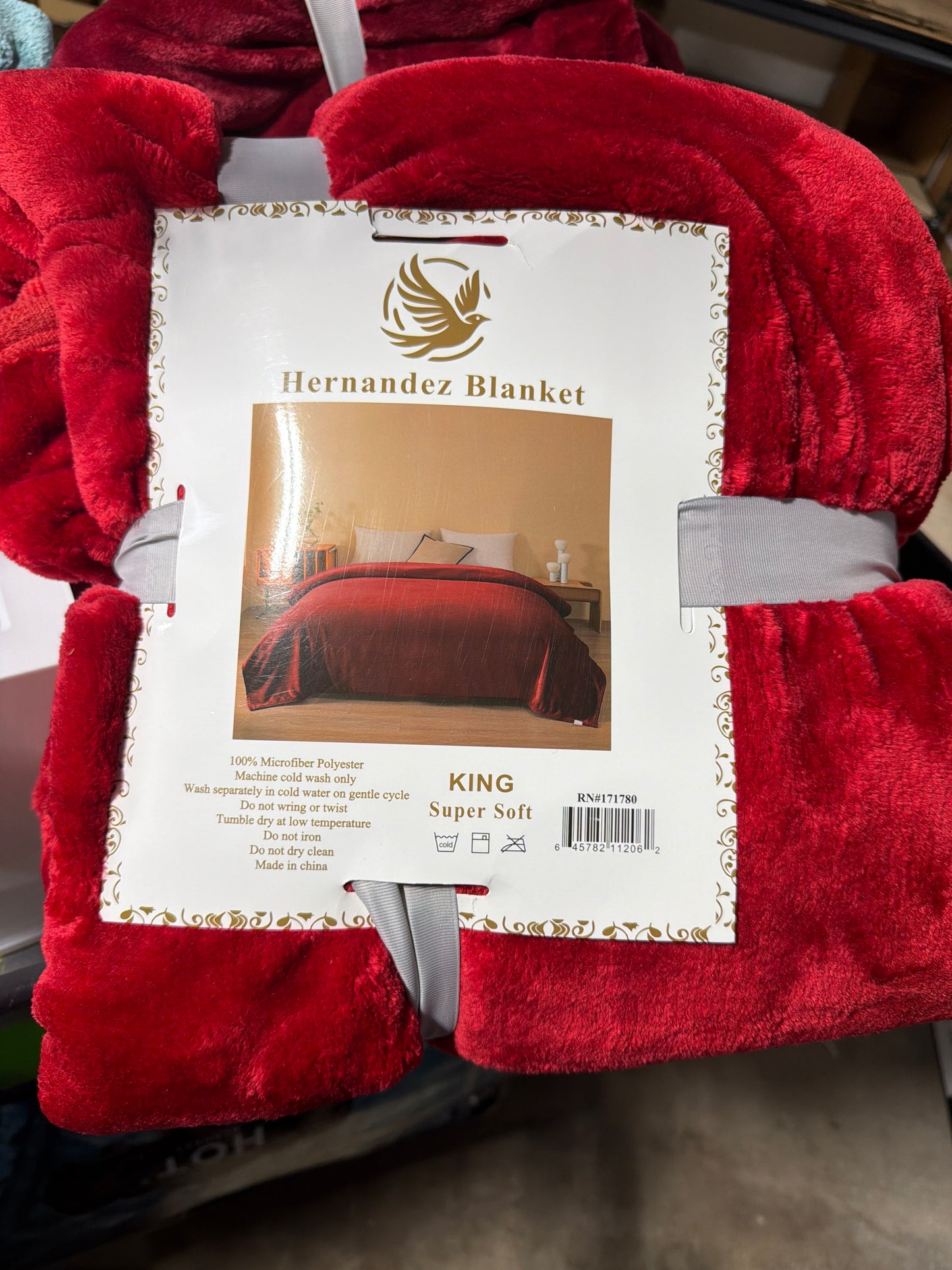 Melissa Fuentes red blanket