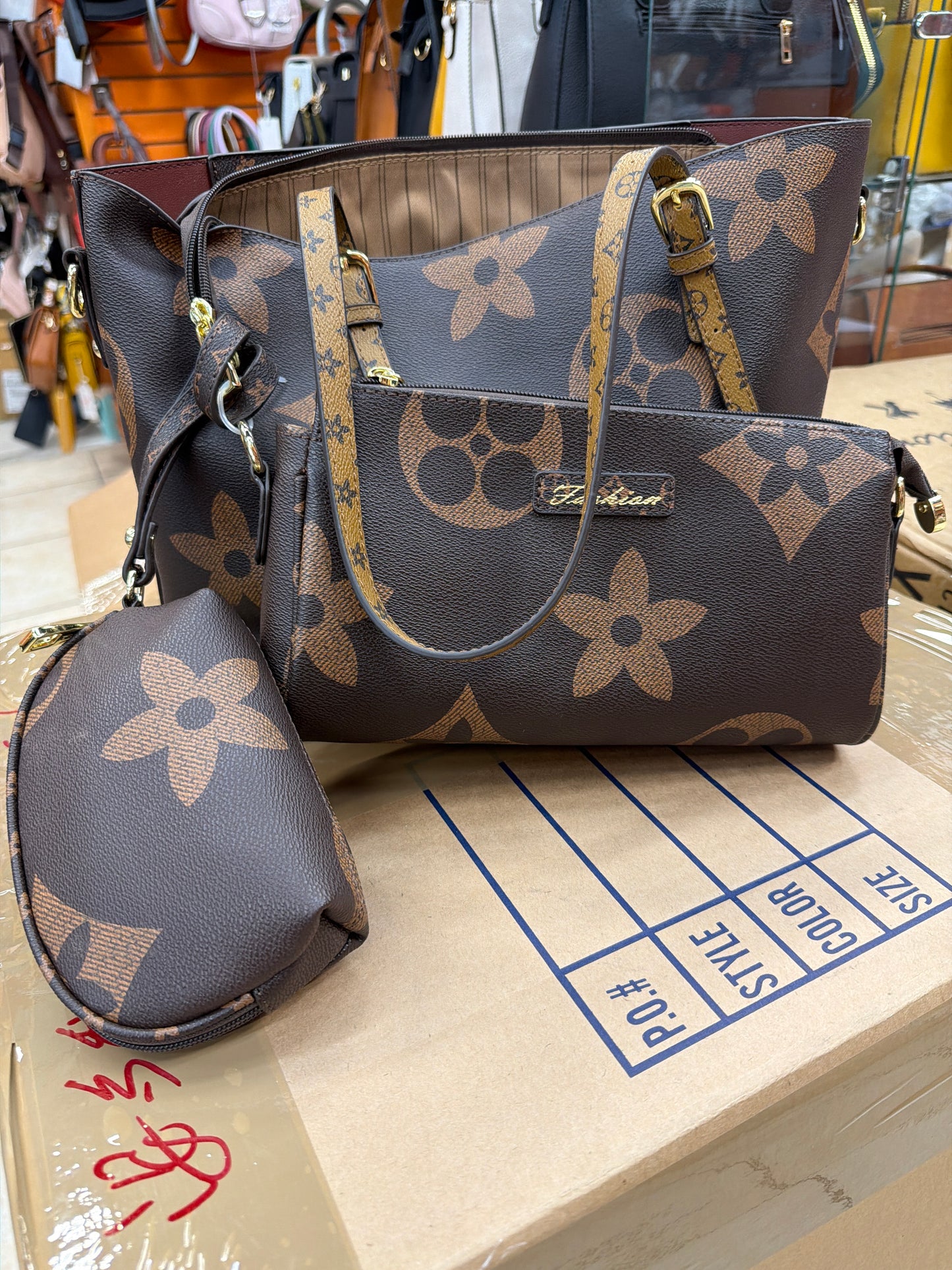 6868 three-piece Handbag