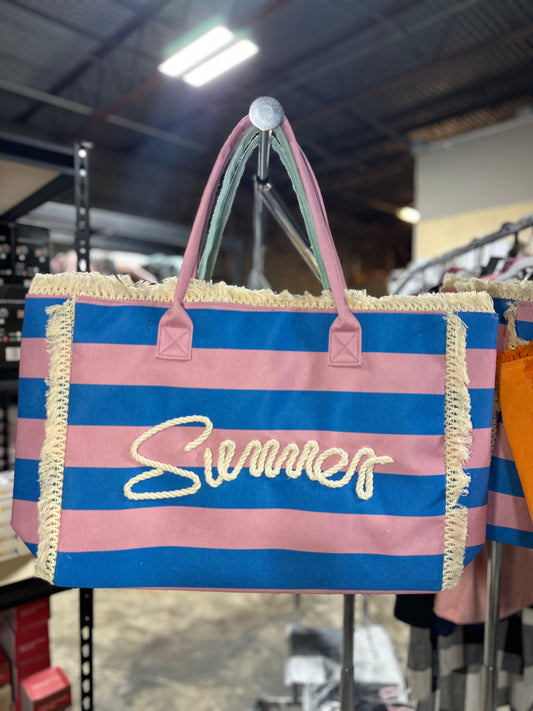 Summer Beach Tote Bag