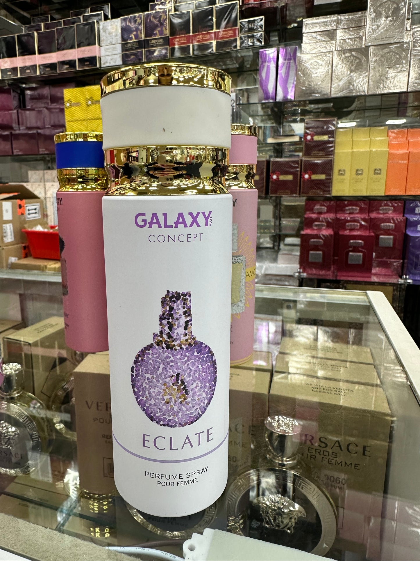 Galaxy concept, body spray perfumes