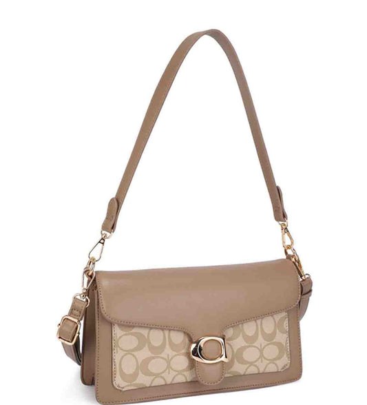 Oval Pattern Design Shoulder Bag ZM-20723