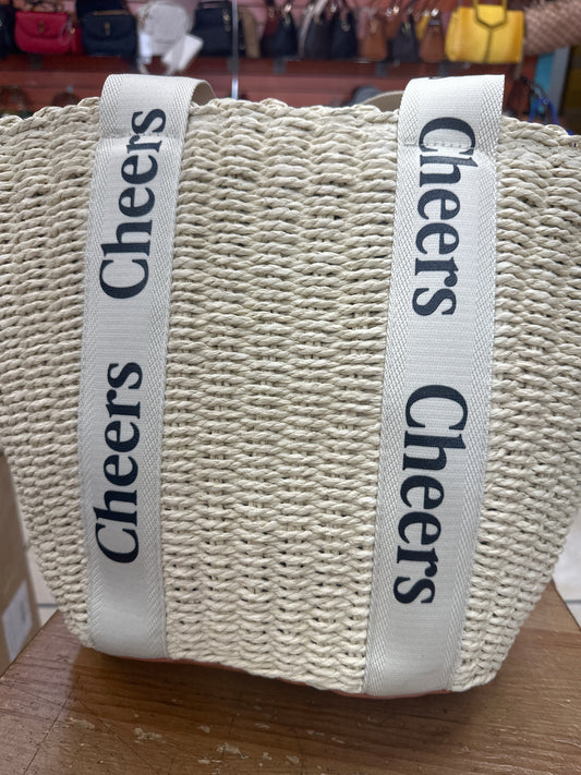 Straw Cheers Bag Beige