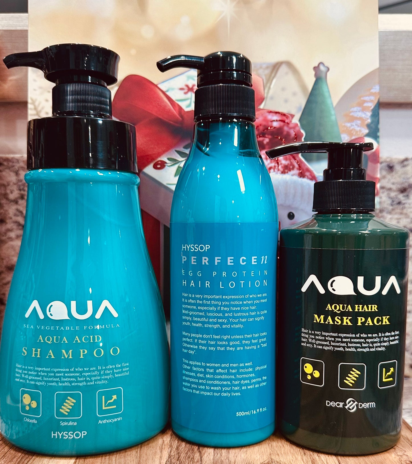 BUY 2 GET 1 FREE! ✨ 42% OFF AQUA Hair Therapy Bundle – App Exclusive ✨