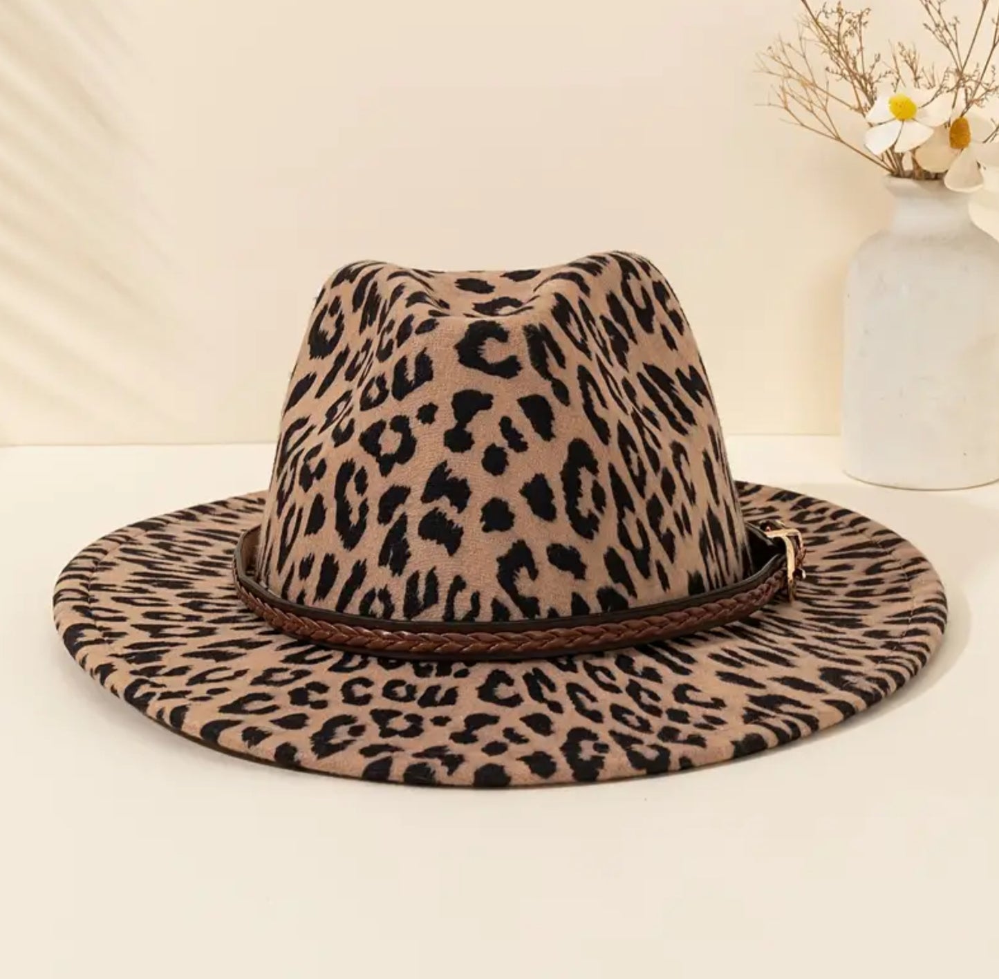 Vintage Fedora Leopard HAT