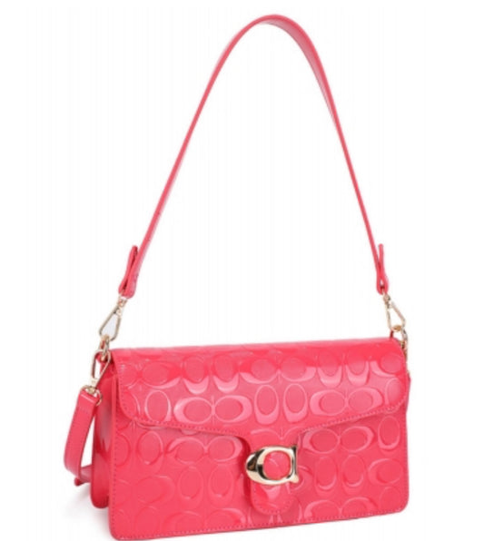Oval Pattern Design Shoulder Bag ZM-20723A