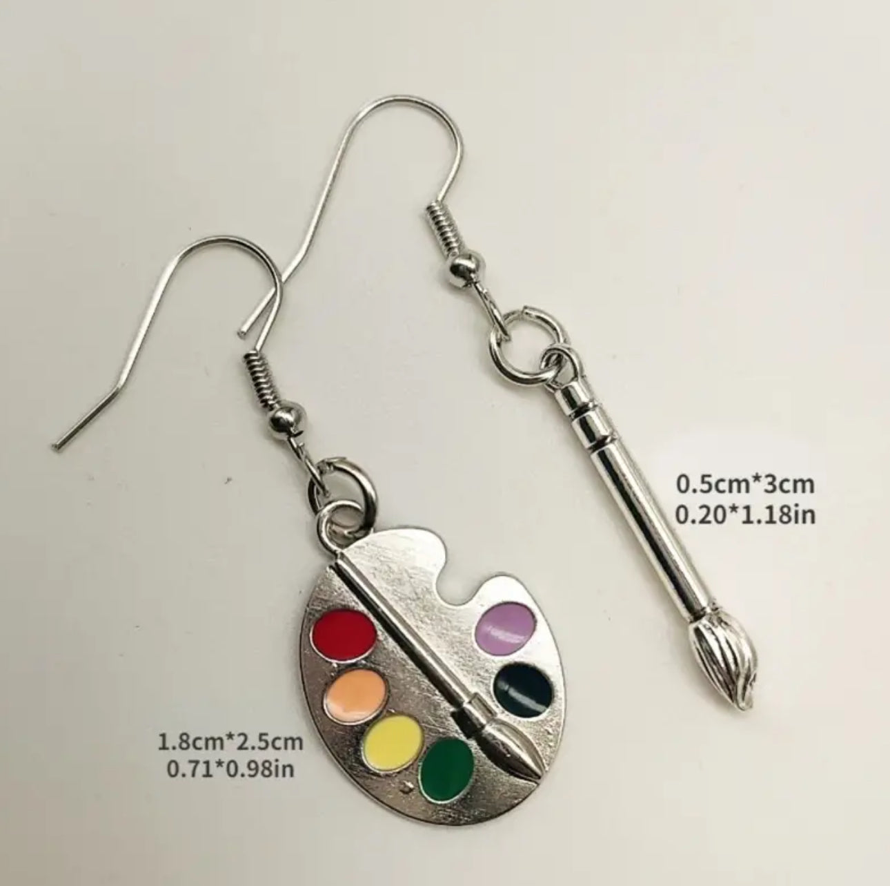 Art-Inspired Alloy Drop & Dangle Earrings -