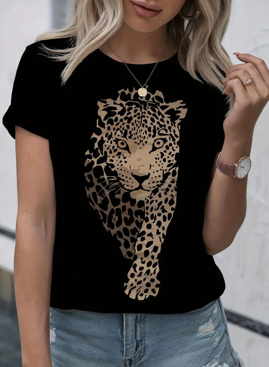 Black Leopard Shirt