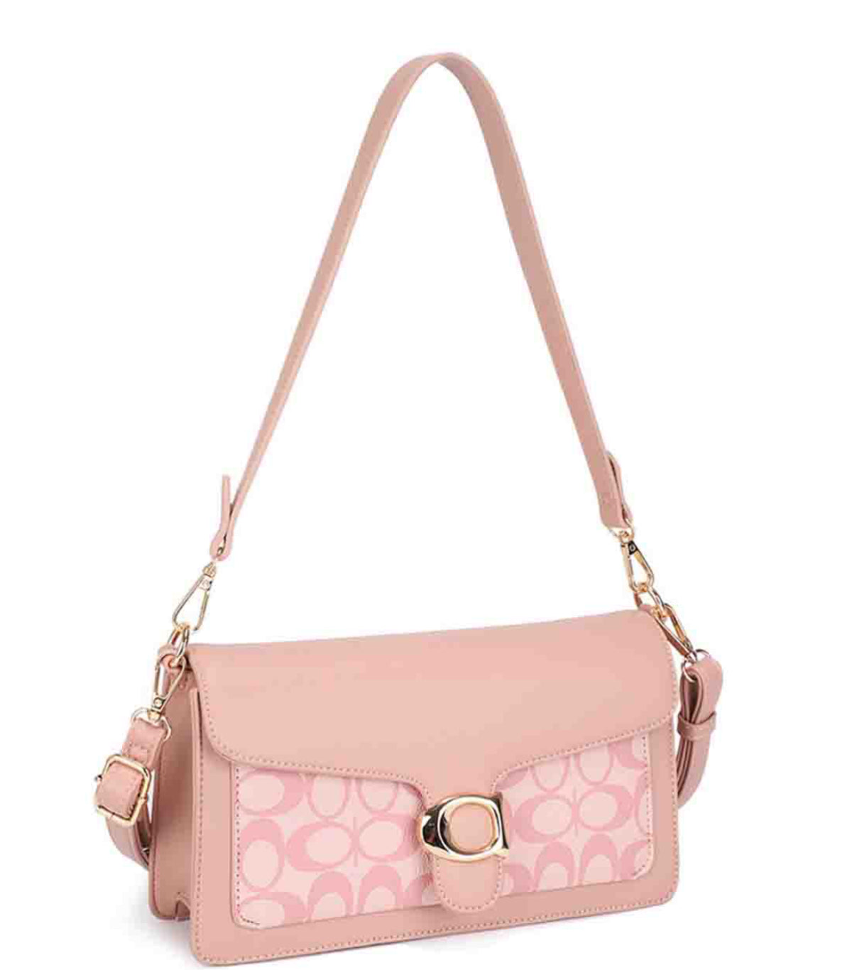 Oval Pattern Design Shoulder Bag ZM-20723