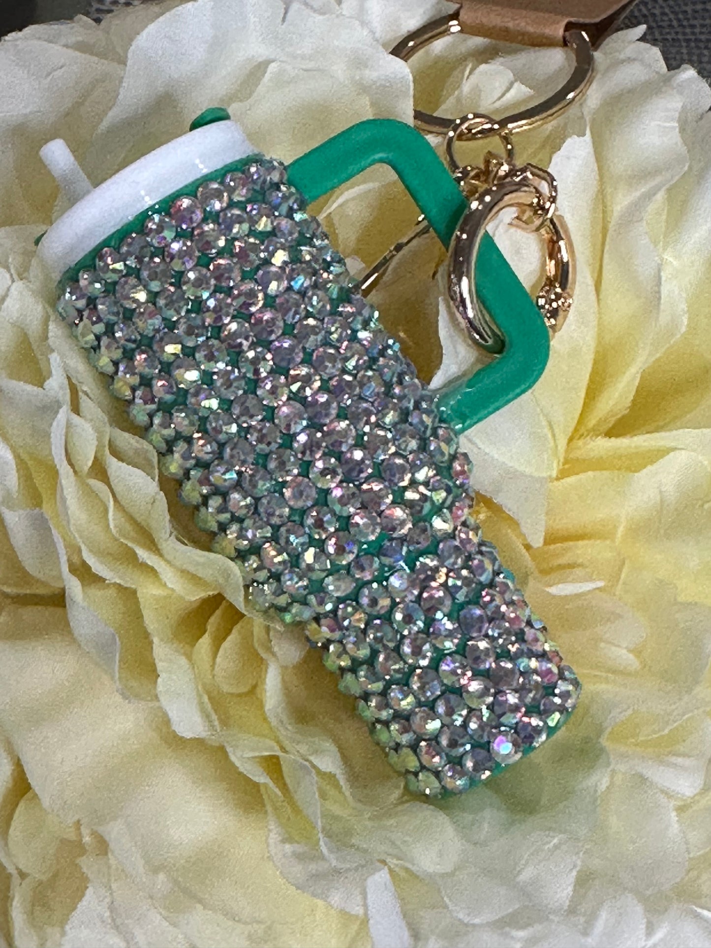Chrystal Tumbler Keychains