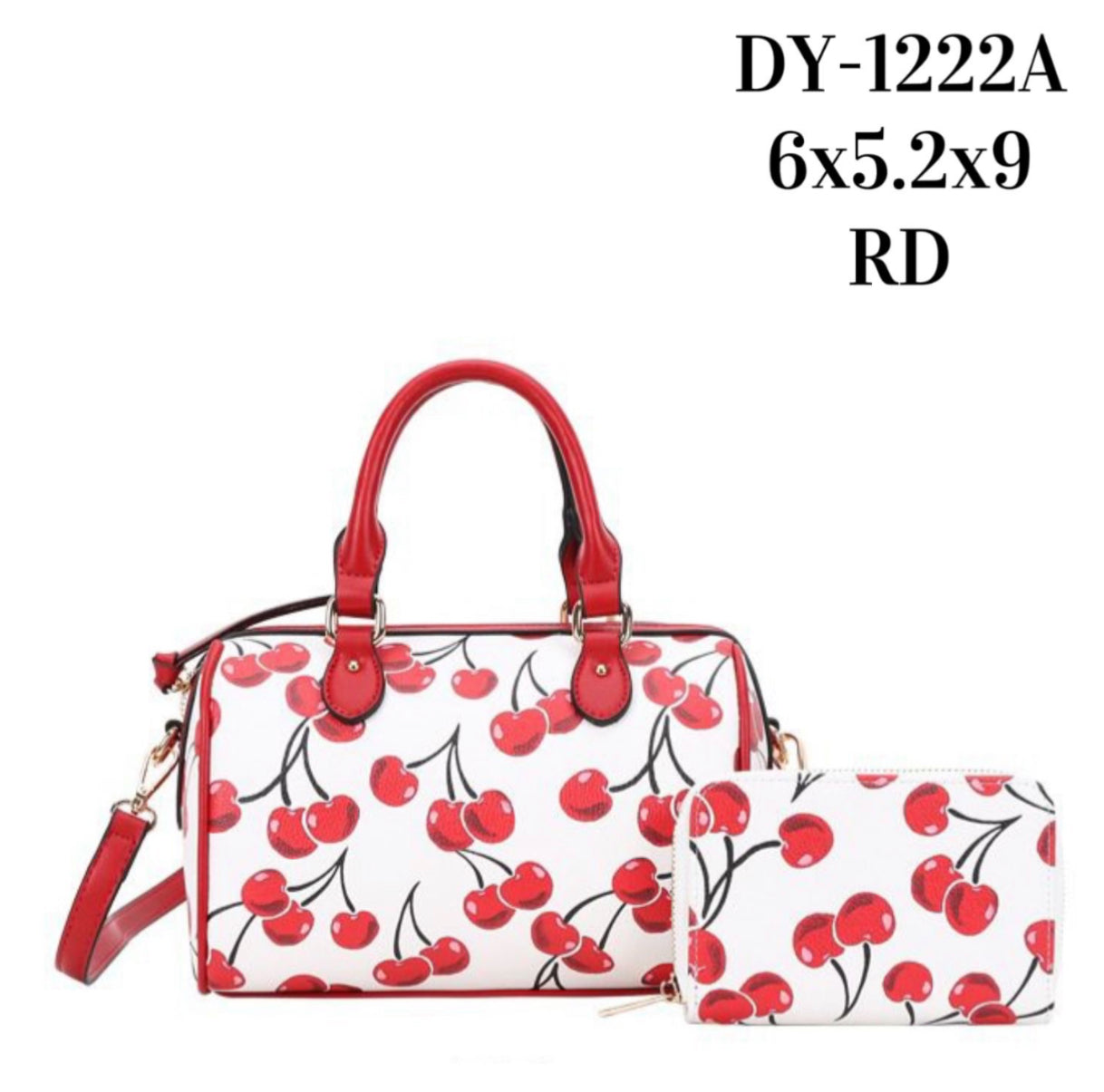 WHITE CHERRY SMALL SPEEDY BAG 1122
