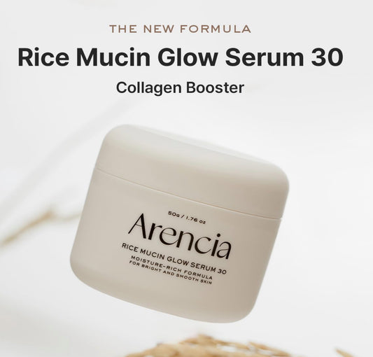 Rice Mucin Overnight Glow Face Mask Serum 30, 1.76 oz, Plumps Skin with Hyaluronic Acid