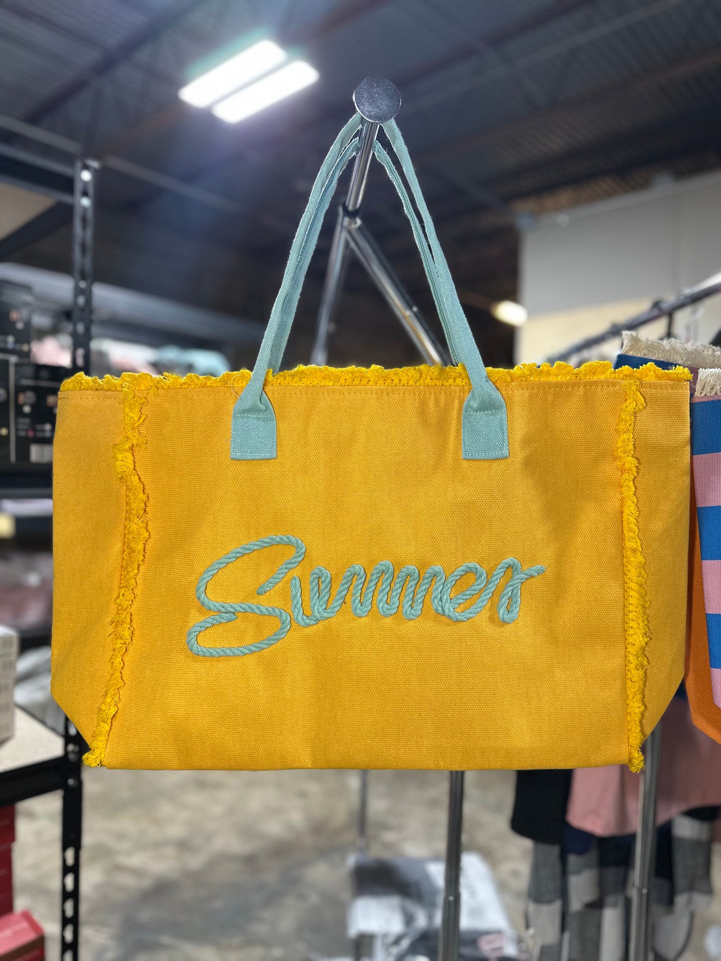 Summer Beach Tote Bag