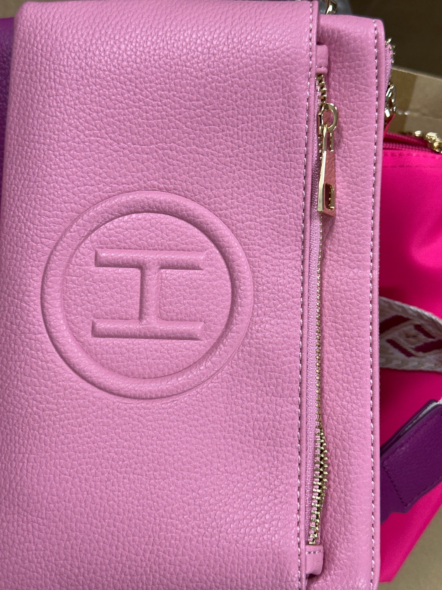 JAMIE MINI PINK H BAG