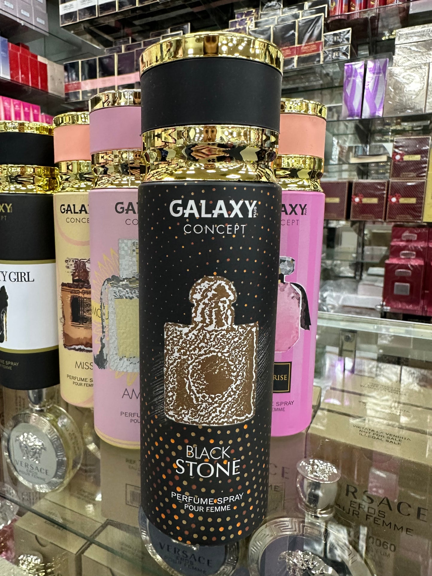 Galaxy concept, body spray perfumes