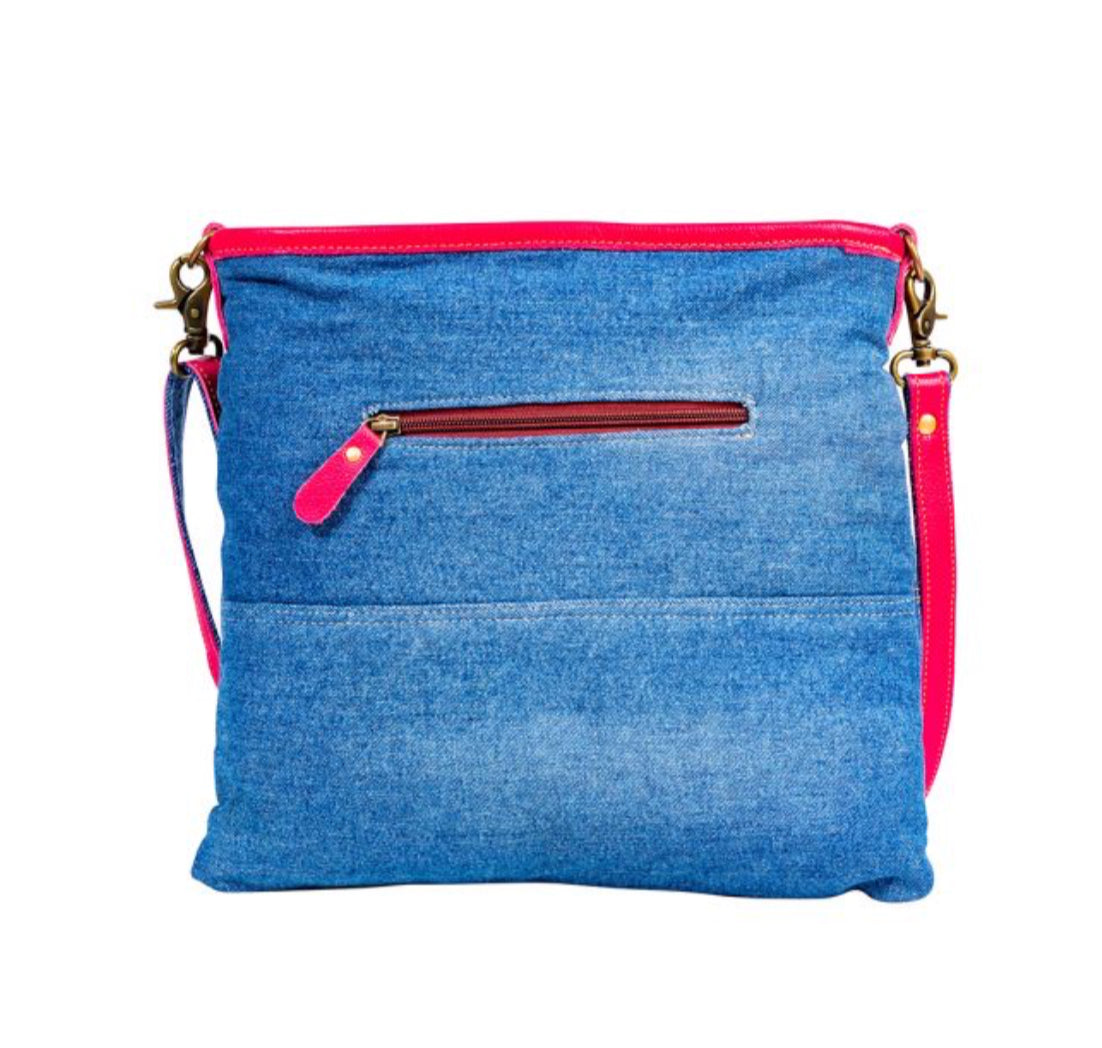 Charley Denim Shoulder Bag