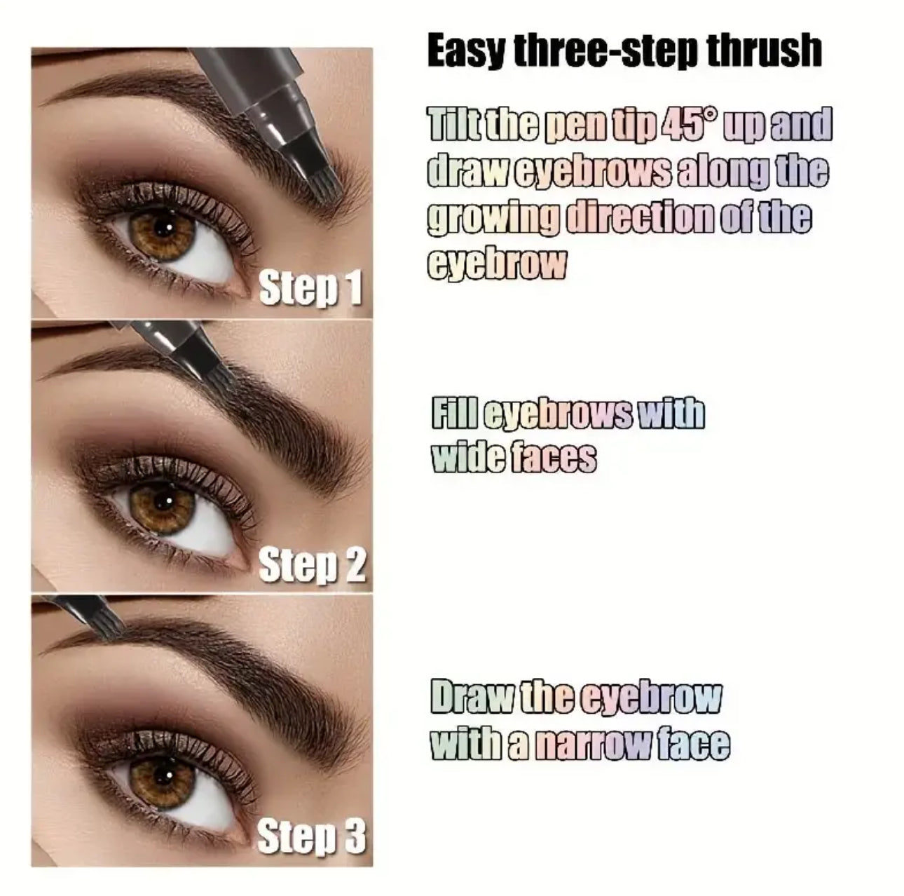 Waterproof Eyebrow Pen