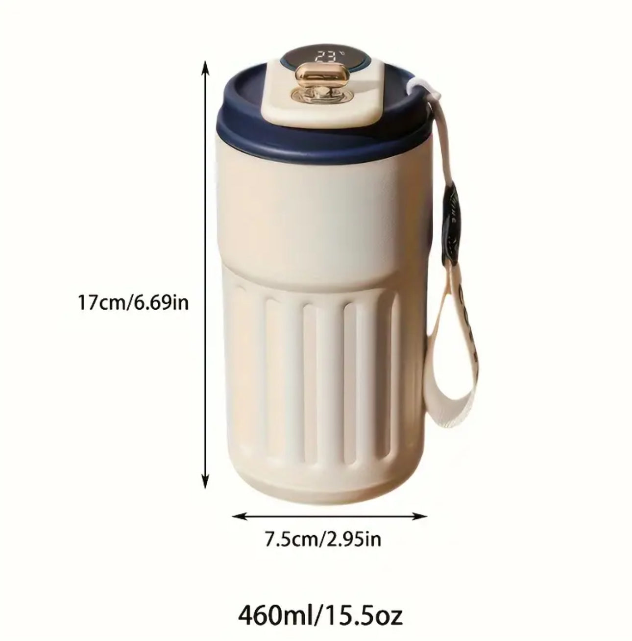 Stainless Steel Insulated Coffee Travel Mug,