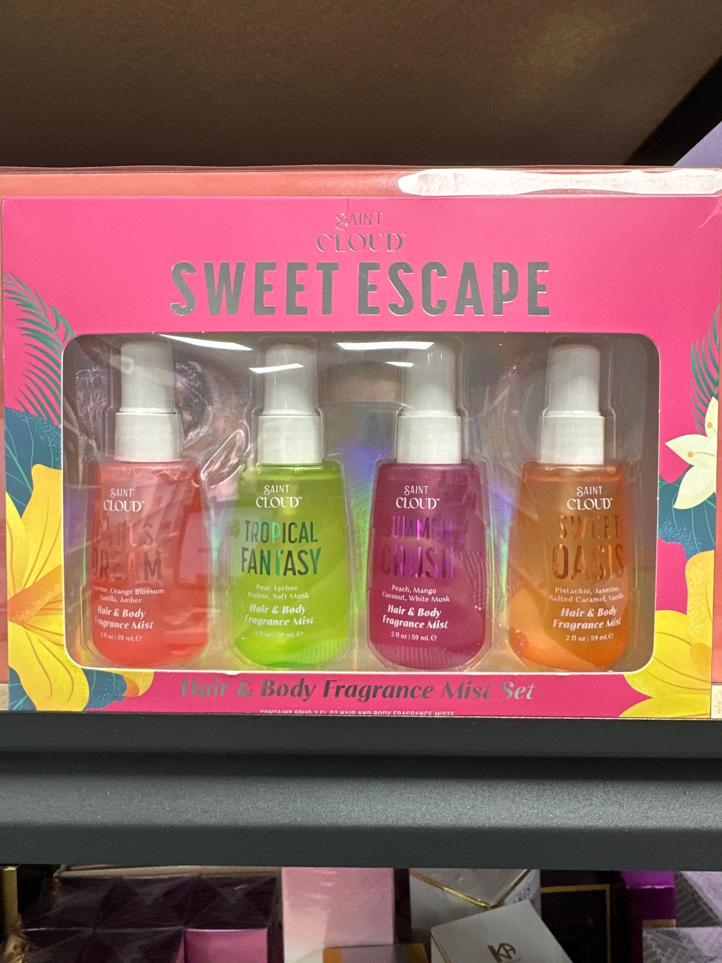 Saint Cloud Sweet Scape - Hair & Body Fragrance Mist Set