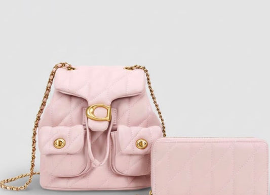 Cute Fashion Backpack With Wallet KC-9183-W