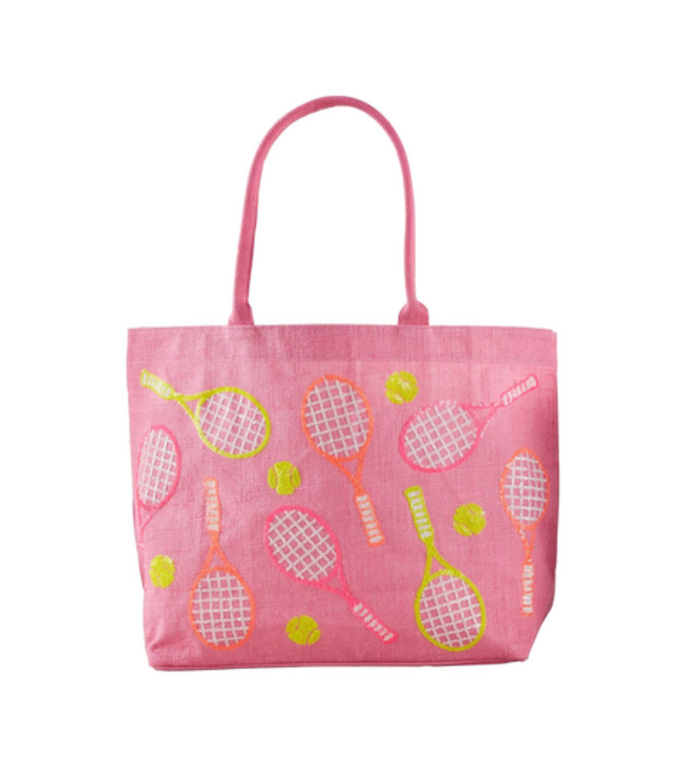 PICKLEBALL SPARKLE TOTE BAG